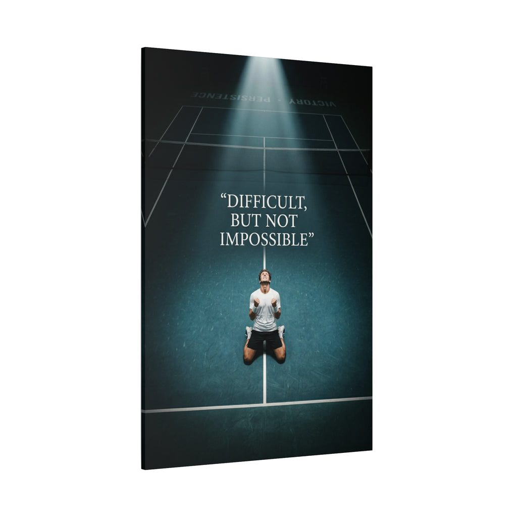 DIFFICULT, NOT IMPOSSIBLE