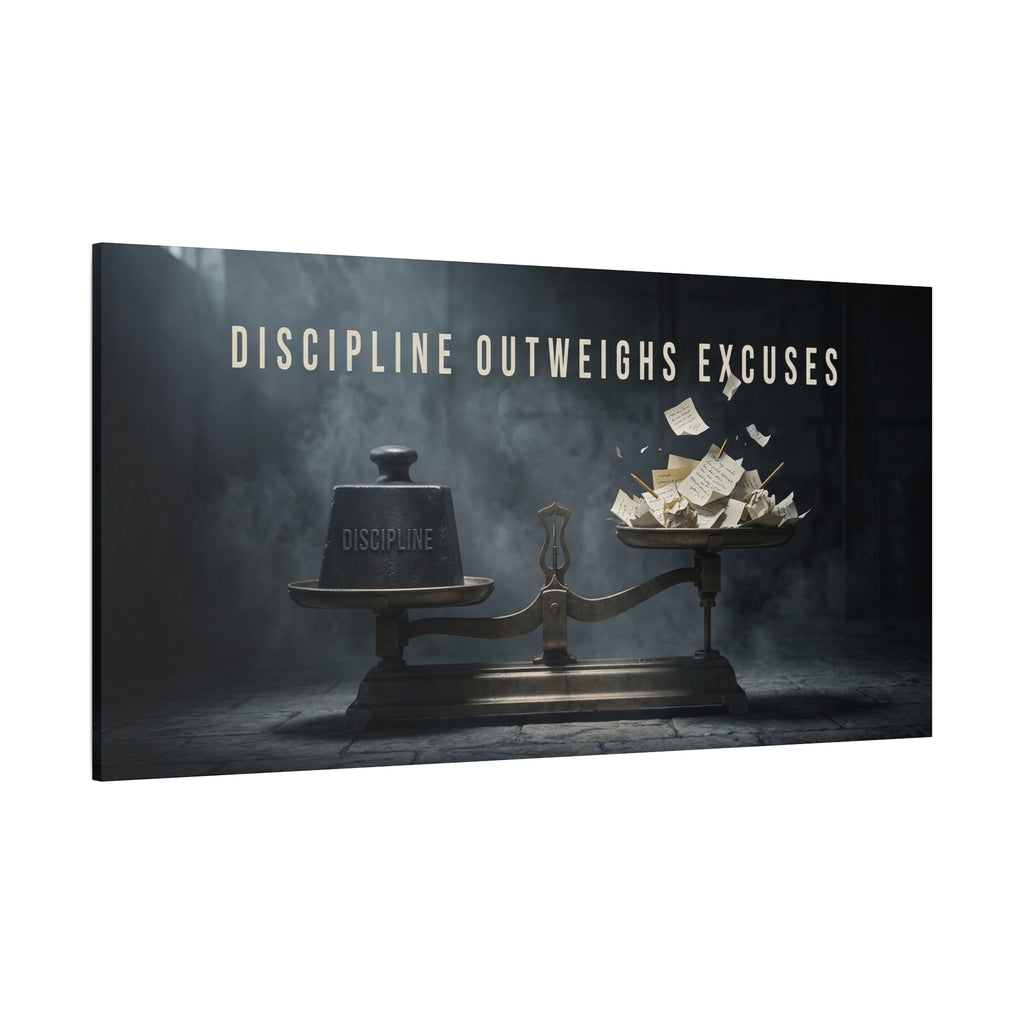 DISCIPLINE OVER EXCUSES