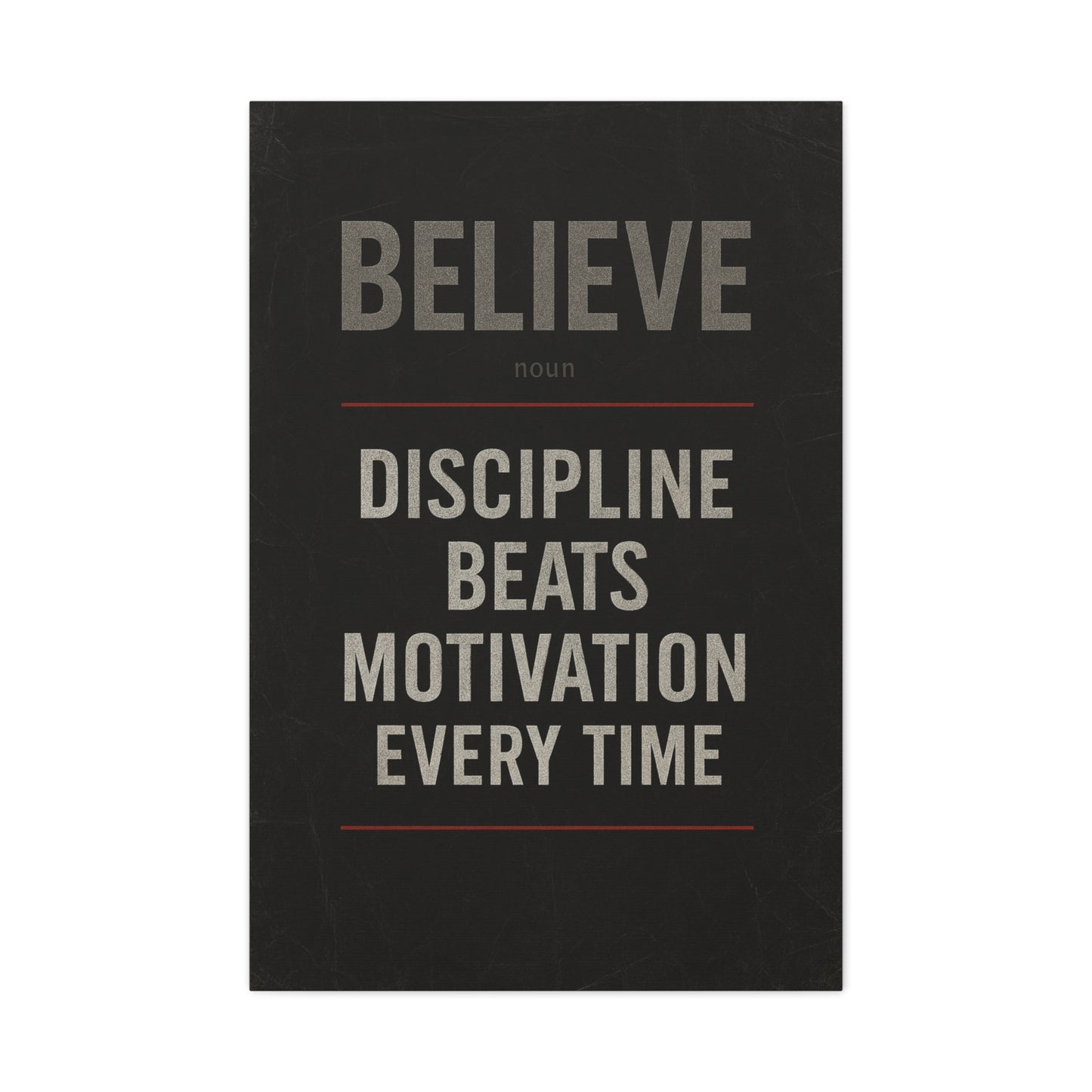 Discipline Beats Motivation