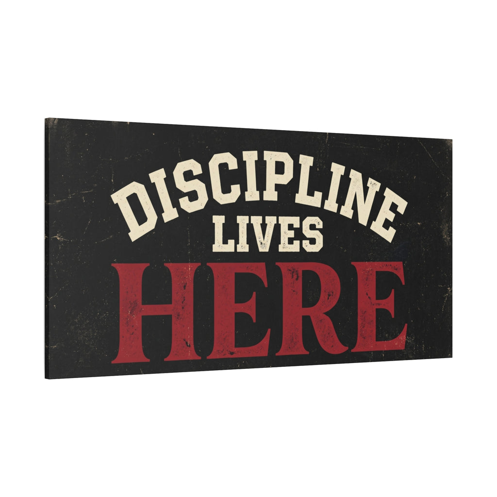 DISCIPLINE LIVES HERE