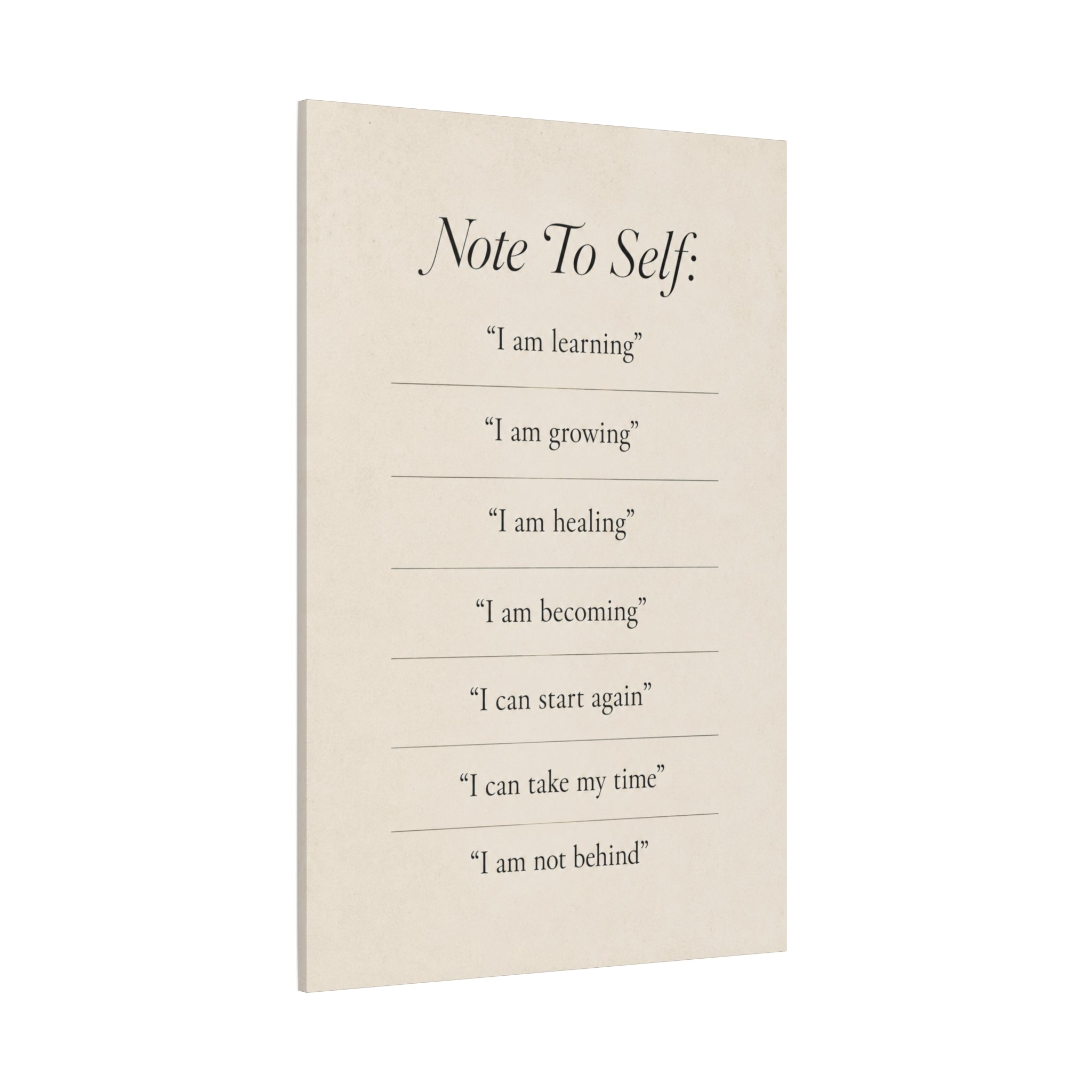THE GROWTH NOTE