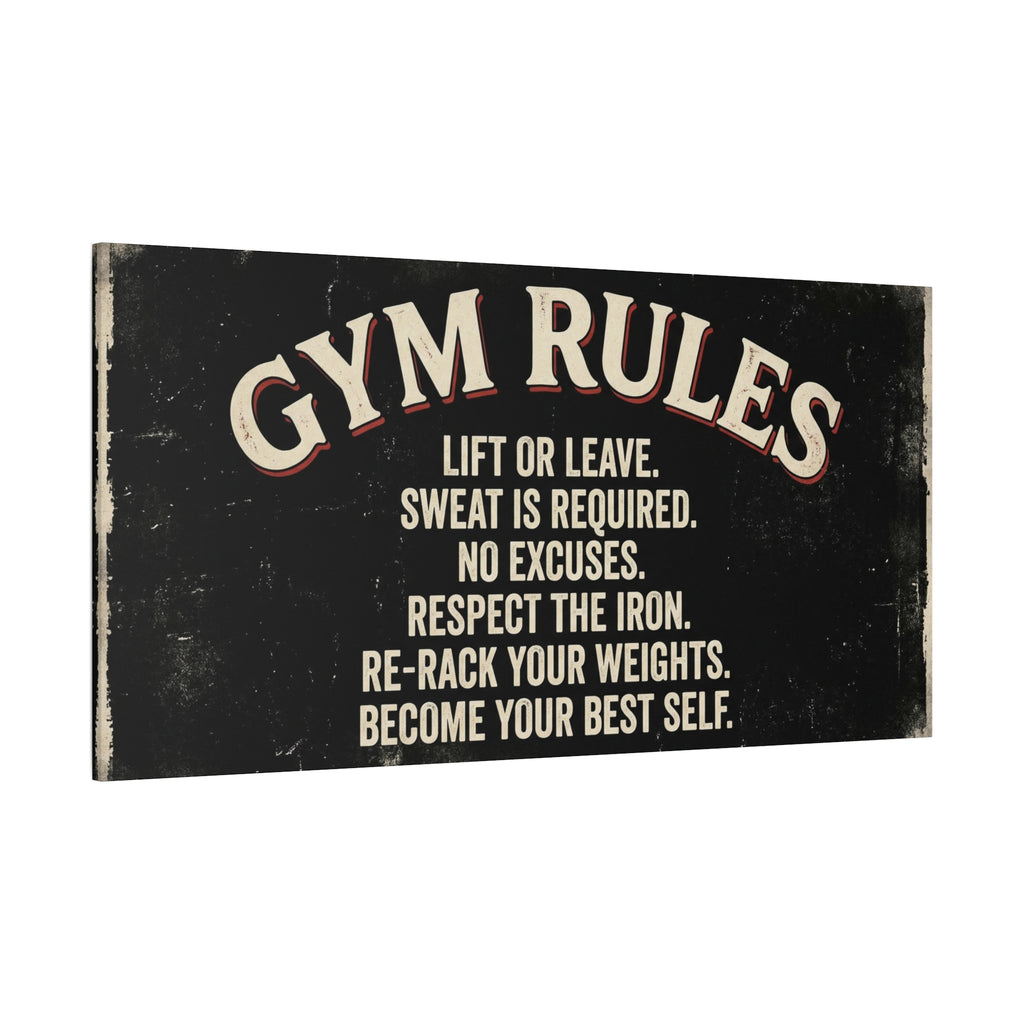 GYM RULES
