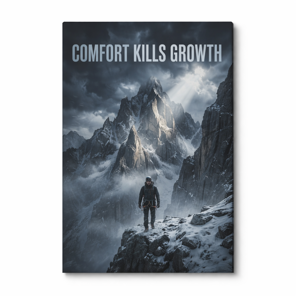 COMFORT KILLS GROWTH