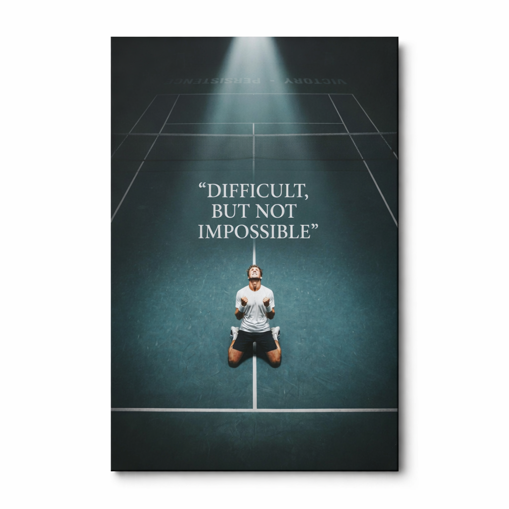 DIFFICULT, NOT IMPOSSIBLE