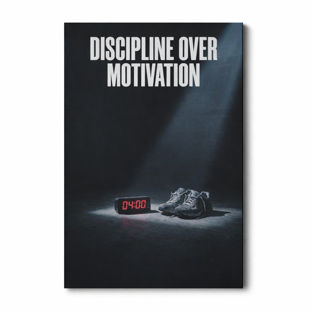 DISCIPLINE OVER  MOTIVATION