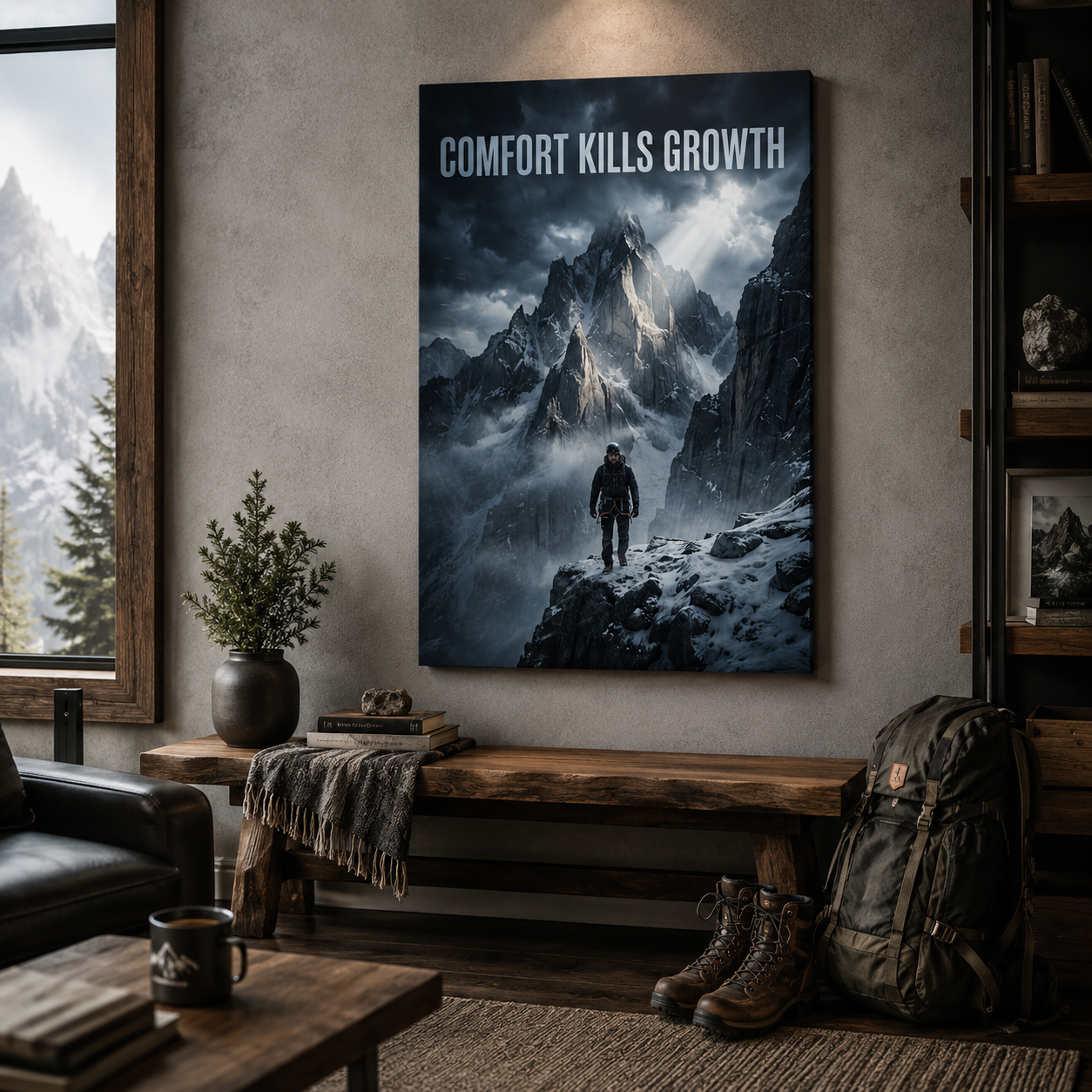 COMFORT KILLS GROWTH