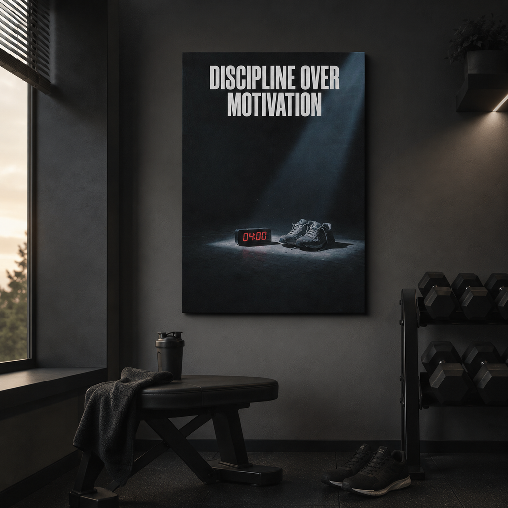 DISCIPLINE OVER  MOTIVATION