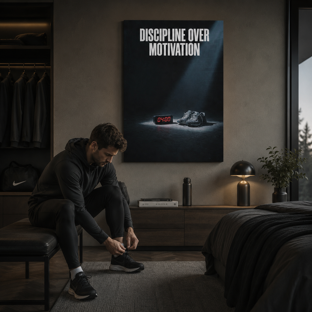DISCIPLINE OVER  MOTIVATION