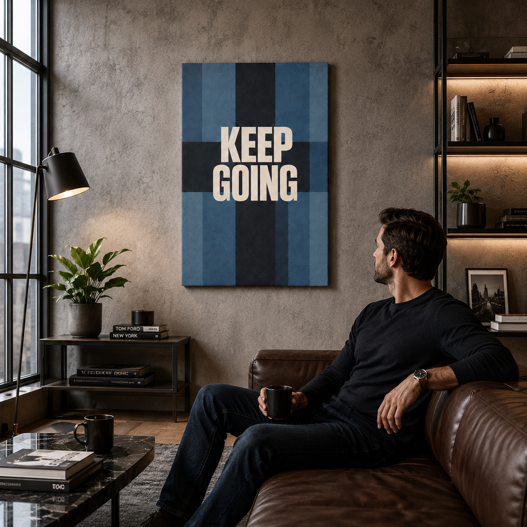KEEP PUSHING