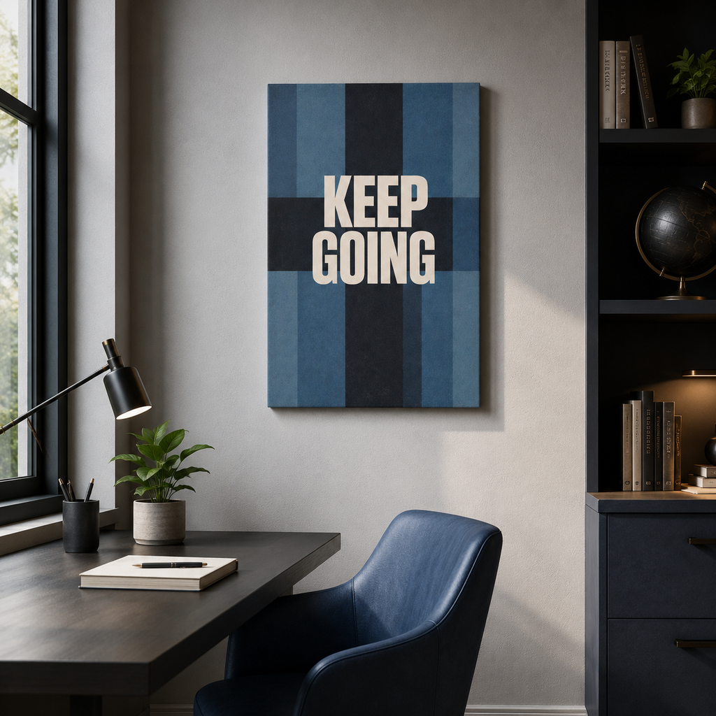 KEEP PUSHING