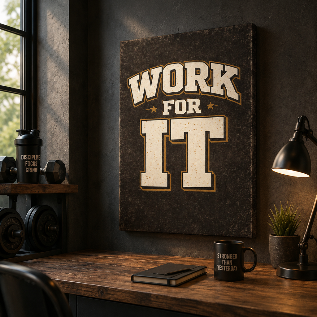 WORK FOR IT