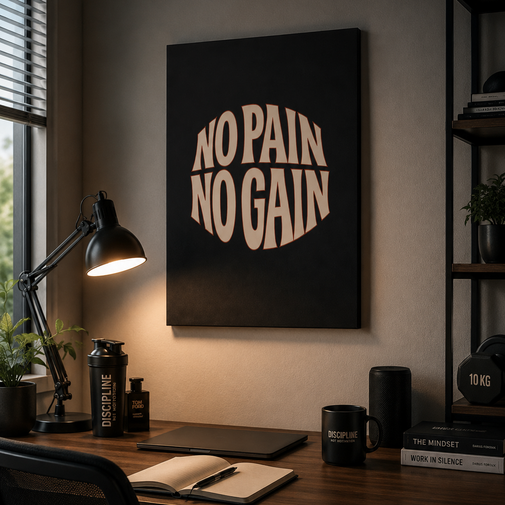 NO PAIN NO GAIN