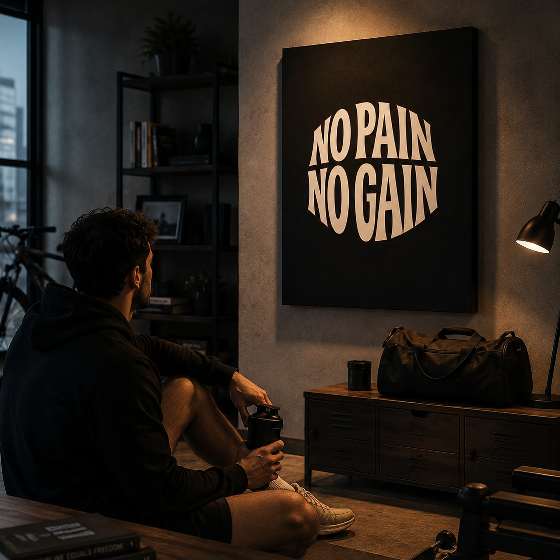 NO PAIN NO GAIN