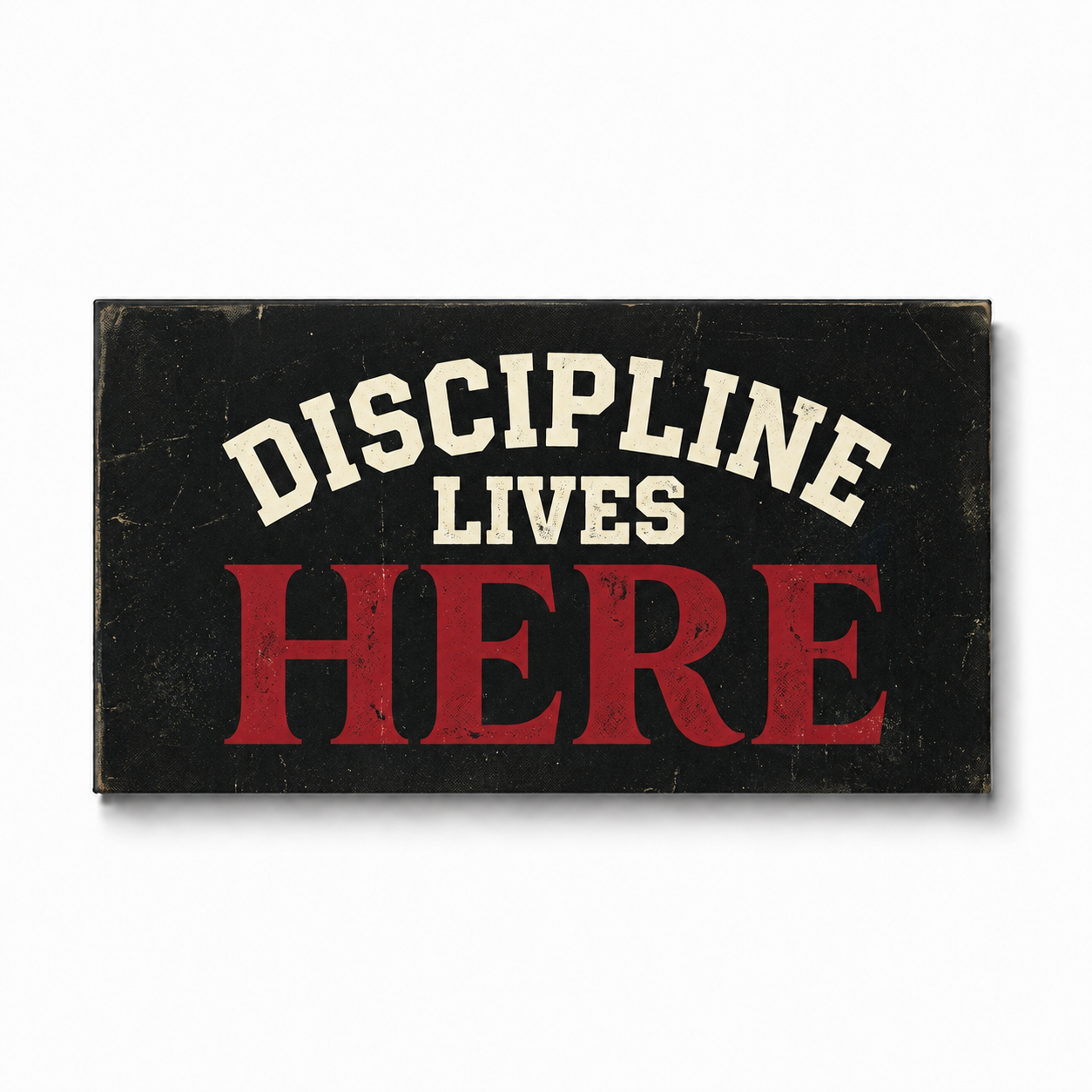 DISCIPLINE LIVES HERE