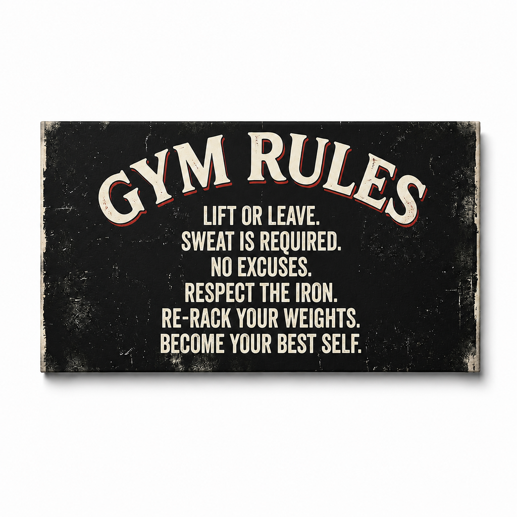 GYM RULES