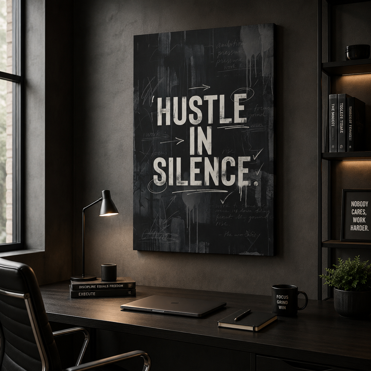 HUSTLE IN SILENCE