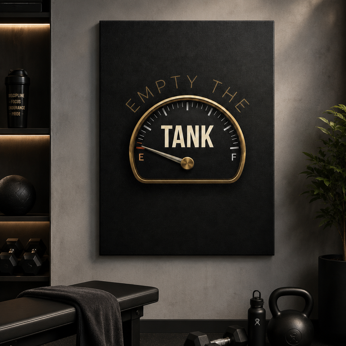 EMPTY THE TANK