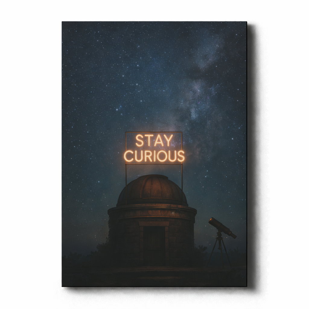 STAY CURIOUS