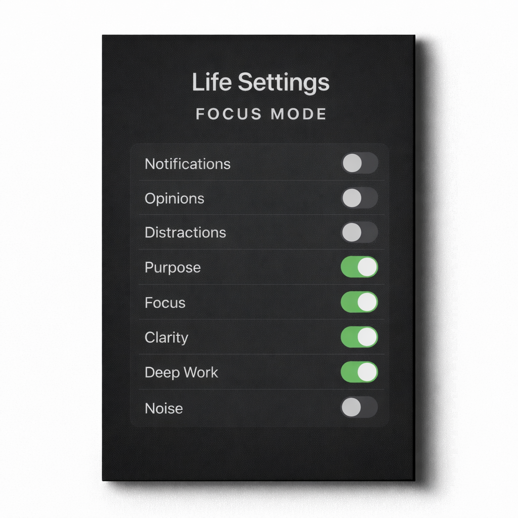 LIFE SETTINGS