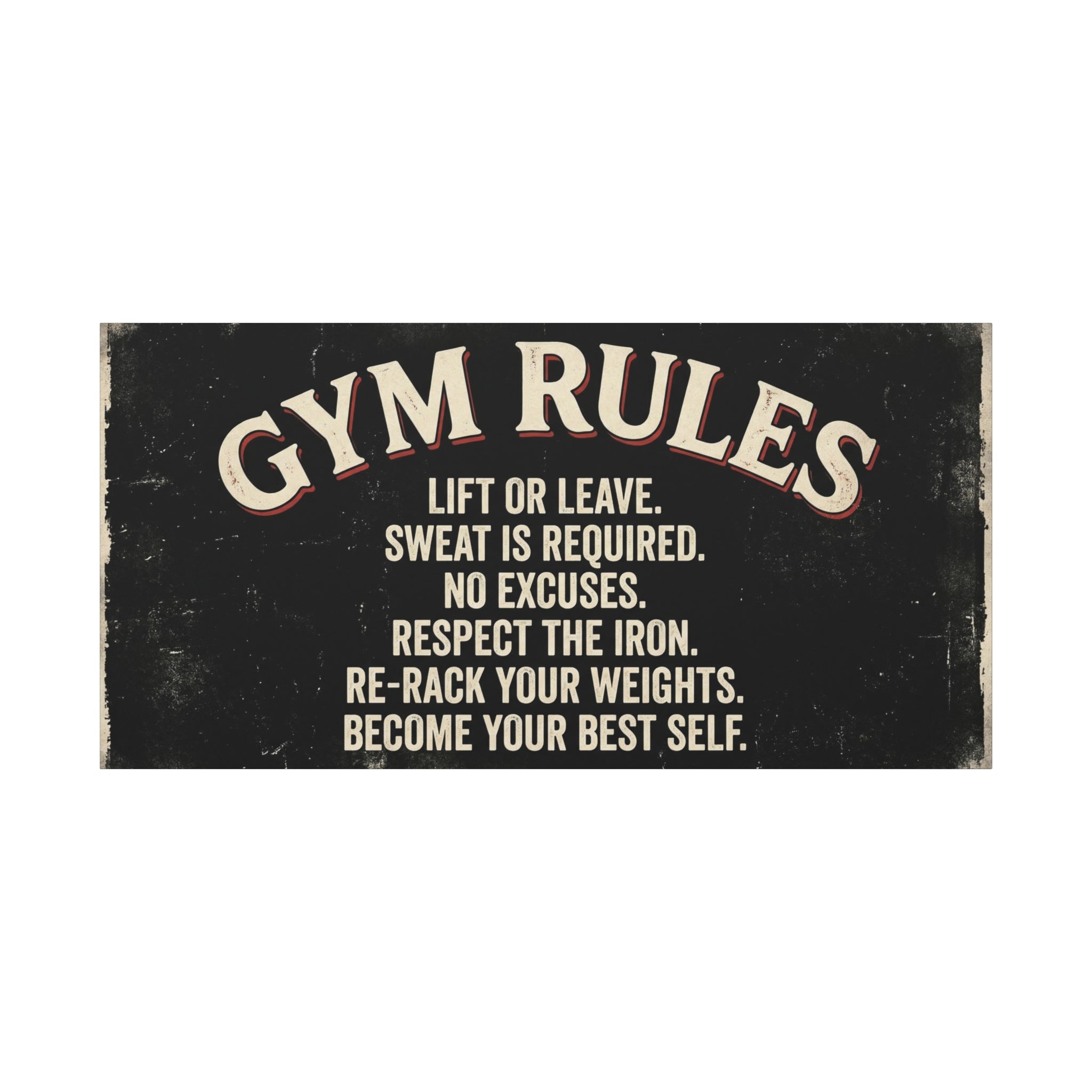 GYM RULES