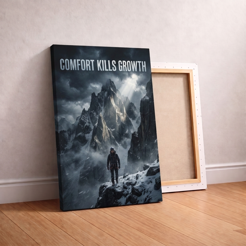 COMFORT KILLS GROWTH