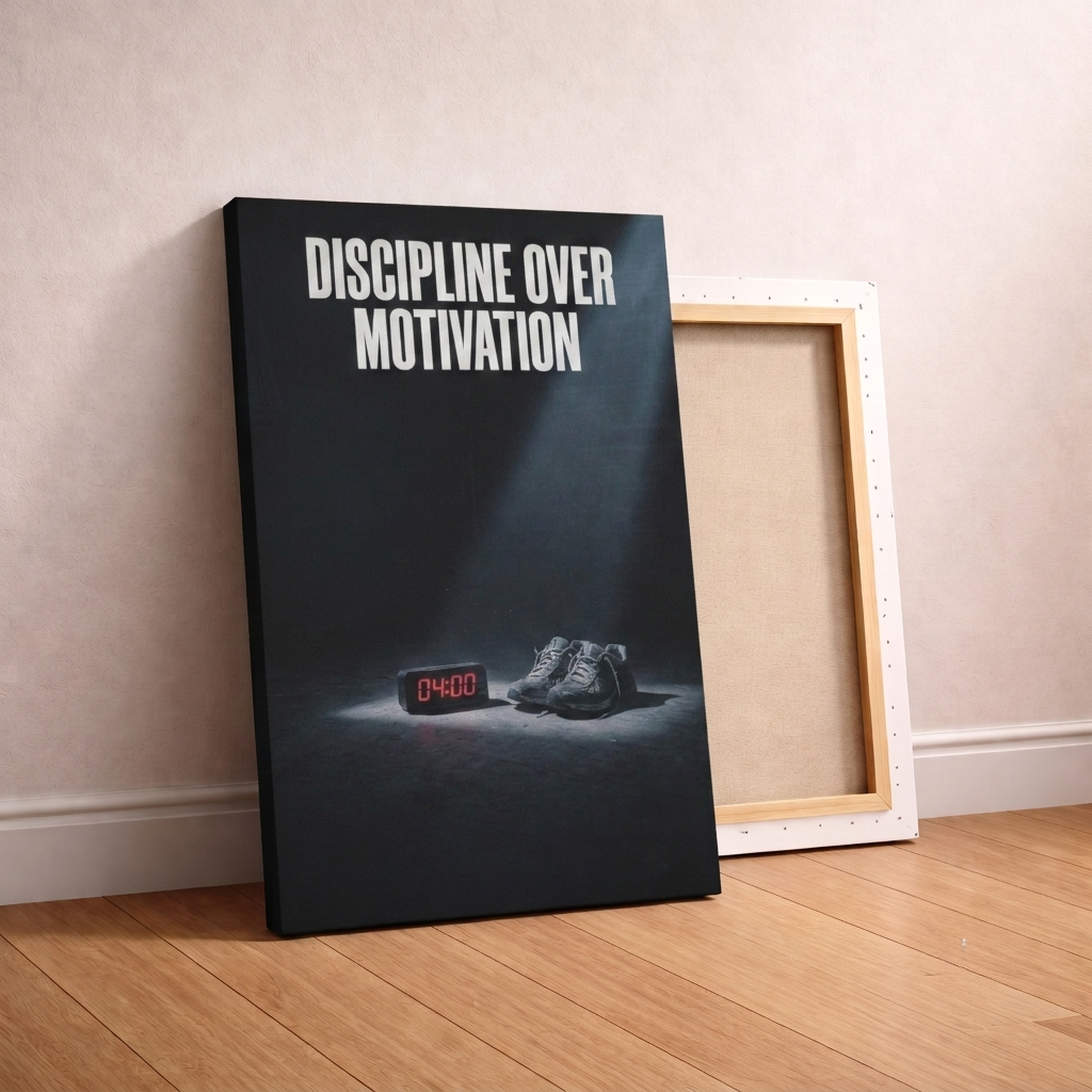 DISCIPLINE OVER  MOTIVATION